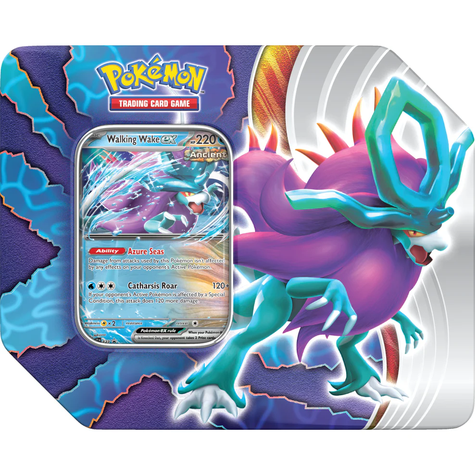 Pokemon TCG: Paradox Clash Tin (Walking Wake ex)